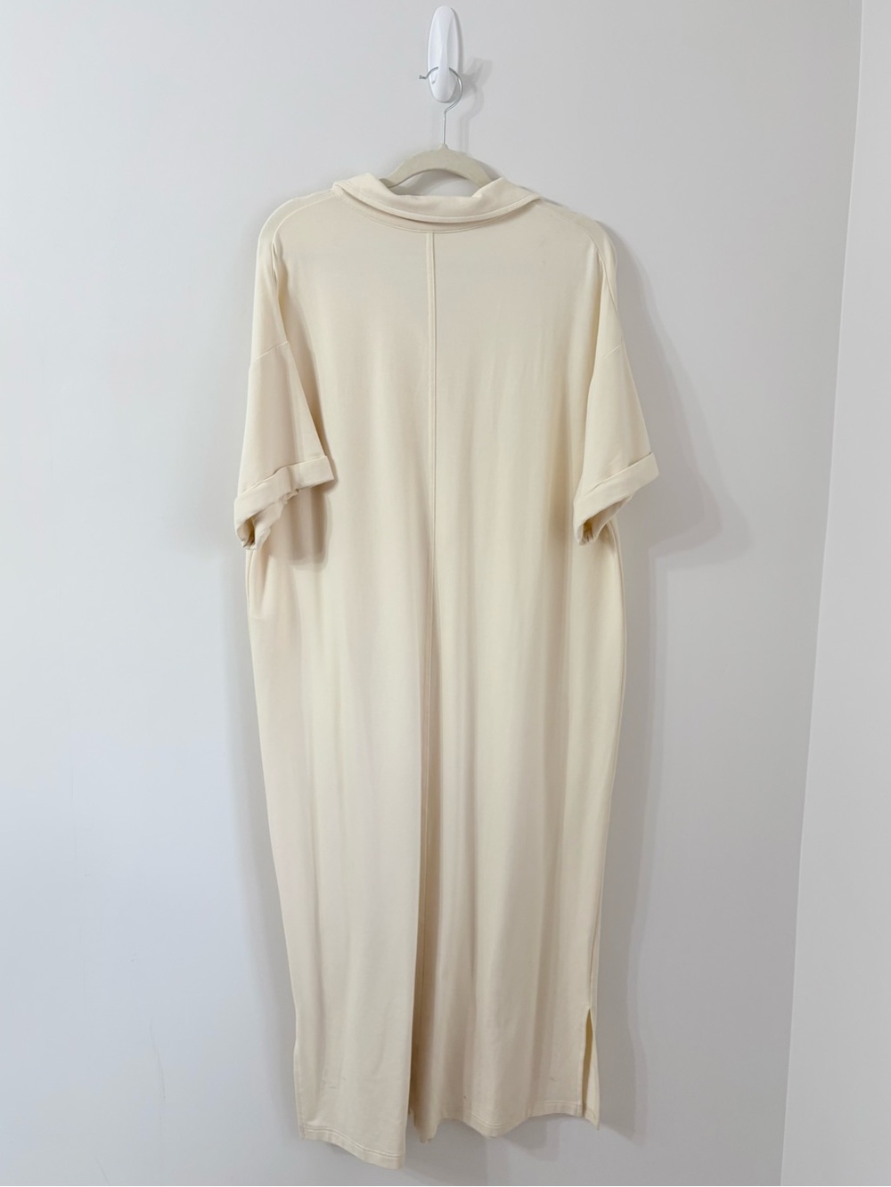 SMASH + TESS Lennex Cargo Midi Dress Cream Womens XL Casual Summer Mom - Picture 5 of 6